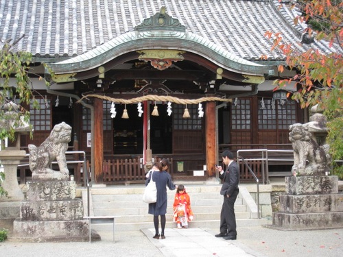 храм в японии